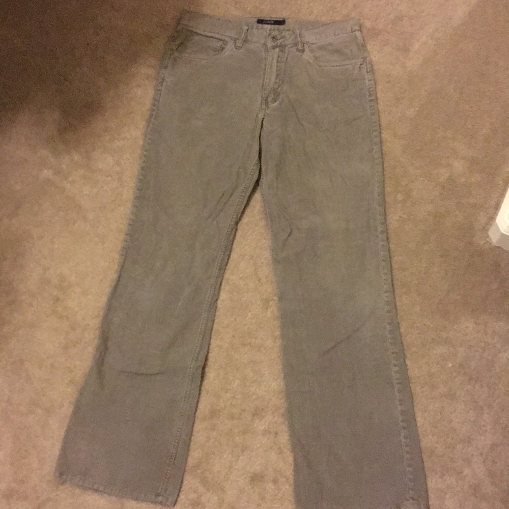 J.crew corduroy khakis pants 31x32, very nice!